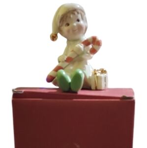 Lenox Porcelain Little Christmas Elf Figurine #824983 New w/ Box
